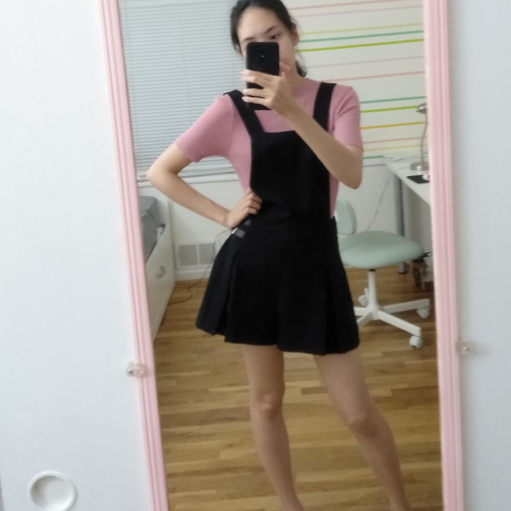 Overall shorts
